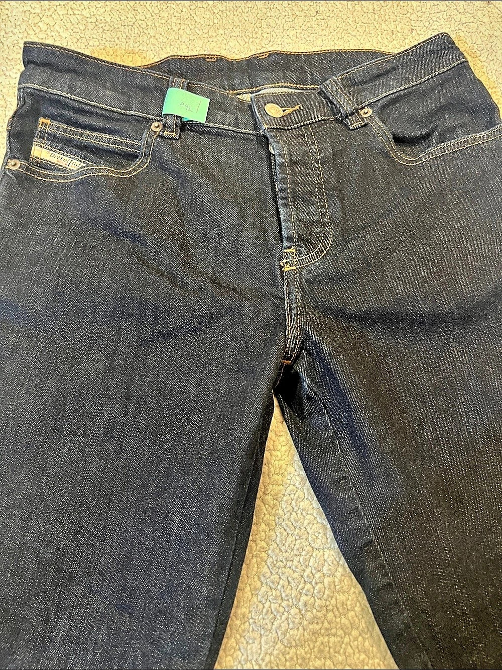 Diesel Industry Men's Straight Leg Jeans Blue Waist 44L Like New
